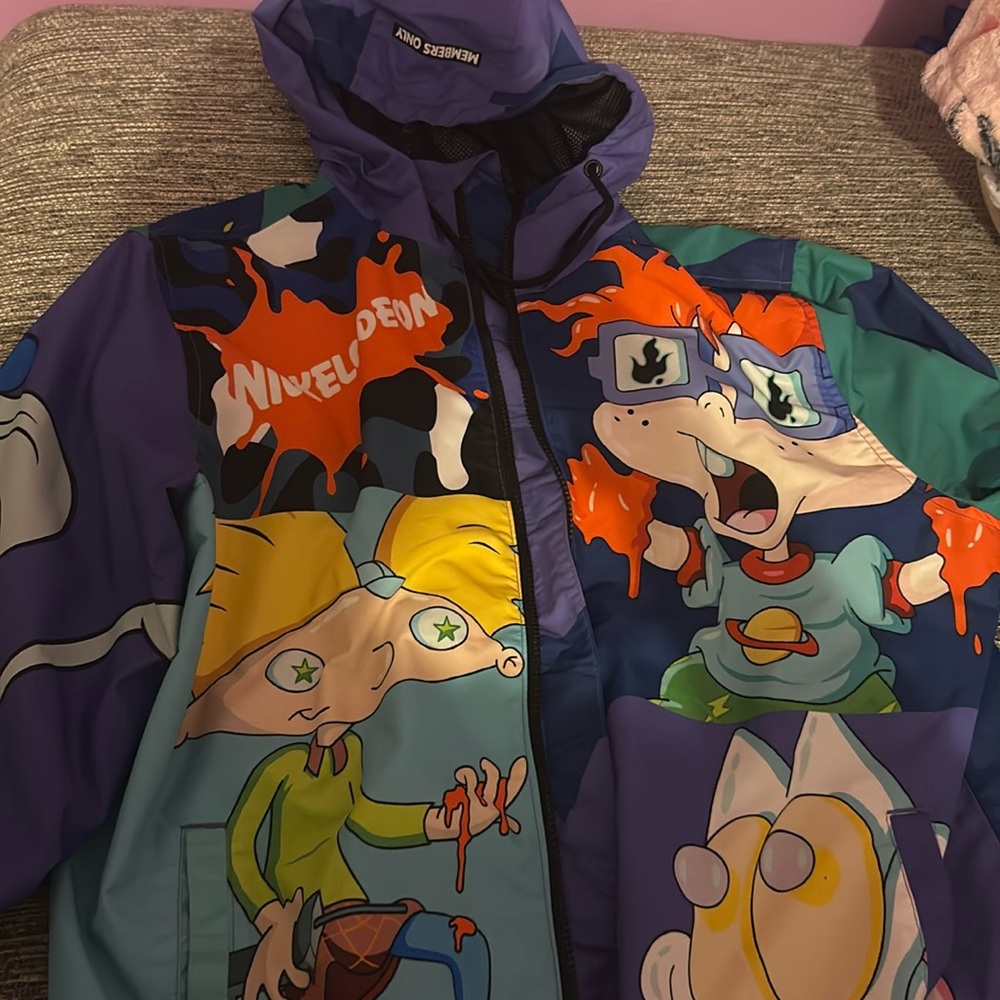Members Only x Nickelodeon Windbreaker Jacket